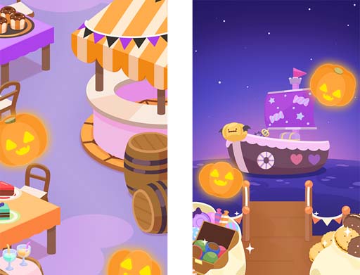 画像ギャラリー No.001のサムネイル画像 / 「すみすみ〜まったりパズル」,限定エリアイベント“おとぎゴシックハロウィン”を10月19日から開催