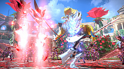 画像ギャラリー No.004のサムネイル画像 / 「Fate/EXTELLA LINK」,新アクション「アクティブスキル」「ラッシュ」とストーリーの一部が公開。サーヴァントのアクションを紹介するプレイ動画第2弾も