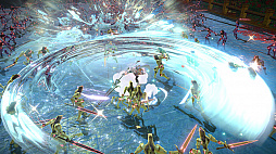 画像ギャラリー No.006のサムネイル画像 / 「Fate/EXTELLA LINK」,新アクション「アクティブスキル」「ラッシュ」とストーリーの一部が公開。サーヴァントのアクションを紹介するプレイ動画第2弾も