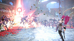 画像ギャラリー No.008のサムネイル画像 / 「Fate/EXTELLA LINK」,新アクション「アクティブスキル」「ラッシュ」とストーリーの一部が公開。サーヴァントのアクションを紹介するプレイ動画第2弾も