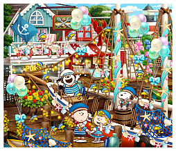 画像ギャラリー No.013のサムネイル画像 / 「スヌーピー ライフ」マリンをテーマにした限定衣装やオブジェが手に入るイベントが開催