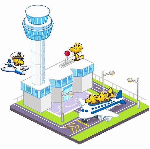 画像ギャラリー No.005のサムネイル画像 / 「スヌーピー ライフ」本日より“空港”をテーマにしたイベントを開催