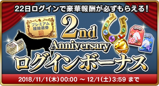 画像ギャラリー No.007のサムネイル画像 / 「ダービースタリオン マスターズ」,育成応援キャンペーンなど“2周年イベント”の内容が一部公開