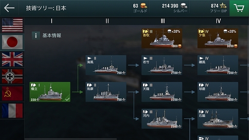 軍艦を指揮して大海原の覇者となれ 人気海戦ゲームのスマホ版 World Of Warships Blitz プレイレポート