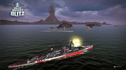 画像ギャラリー No.003のサムネイル画像 / 「World of Warships Blitz」がPC版に続き「アズールレーン」とコラボ。8隻のコラボ艦艇がゲーム内に登場