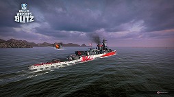 画像ギャラリー No.005のサムネイル画像 / 「World of Warships Blitz」がPC版に続き「アズールレーン」とコラボ。8隻のコラボ艦艇がゲーム内に登場