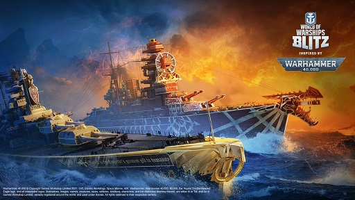 World of Warships Blitzסॴåʴо줹Warhammer 40,000פΥܤ122»