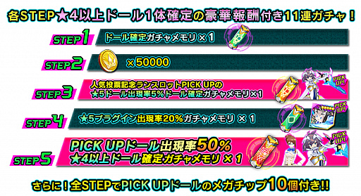 ドールズオーダー 人気投票の結果を受けて ランスロット が 5ドールとなって登場