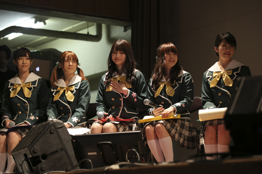 画像ギャラリー No.003のサムネイル画像 / 「バドミントンガールズ」本格始動。DMMGAMESのオリジナルメディアミックスプロジェクトお披露目イベントをレポート