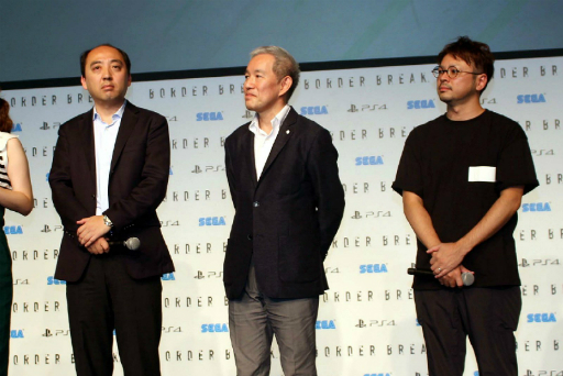 画像ギャラリー No.006のサムネイル画像 / PS4版「ボーダーブレイク」完成披露会が開催。全高5mの実物大プラモデル「輝星・空式」も公開に