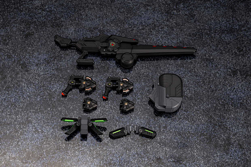 画像ギャラリー No.008のサムネイル画像 / 「ボーダーブレイク」,コトブキヤから「輝星・破式」のプラモデルが発売。機体ペイントのプロダクトコード付き