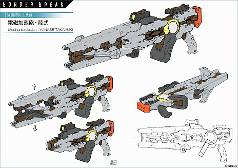 PS4版「ボーダーブレイク」，メカニックデザイナー・柳瀬敬之氏