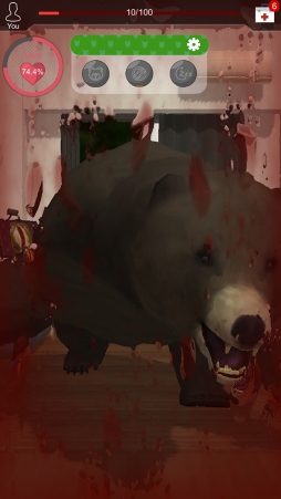 画像ギャラリー No.003のサムネイル画像 / 野生のクマを世話する「くまといっしょ - 恐怖のクマ育成ゲーム」,配信開始