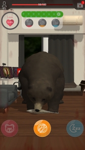 画像ギャラリー No.004のサムネイル画像 / 野生のクマを世話する「くまといっしょ - 恐怖のクマ育成ゲーム」,配信開始