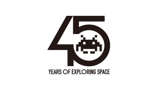 画像ギャラリー No.001のサムネイル画像 / 「スペースインベーダー」の45周年を記念した特設ページが公開に。数字の“45”とキャラクター“カニ”が合体するムービーに注目