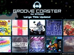 Steam版「GROOVE COASTER」，収録楽曲を10曲追加する大型アップデートを9月12日に実施。スコアアタックコンテストの開催も