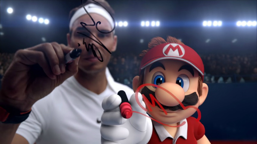マリオテニス エース の新トレイラー ナダル Vs マリオ とテレビcm2本が公開