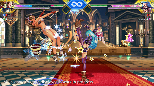 麻宮アテナや不知火 舞らsnkヒロイン達が2on2でバトル 新作格闘アクション Snkヒロインズ Team Frenzy がps4 とswitchで今夏発売