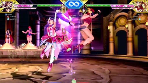 画像ギャラリー No.010のサムネイル画像 / SNKの格闘アクション「SNKヒロインズ Tag Team Frenzy」。可愛らしい見た目とは裏腹に奥深い対戦を楽しめる本作のプレイレポートをお届け