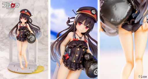 画像ギャラリー No.002のサムネイル画像 / 「まいてつ」,水着姿の“ハチロク”が1/6スケールフィギュアで登場。予約受付を本日より開始