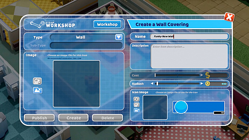画像ギャラリー No.005のサムネイル画像 / コミカルな病院運営シム「Two Point Hospital」に,Steam Workshopに対応したインテリアデザインを楽しむ無料アップデートが公開