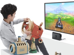 「Nintendo Labo」のToy Conキット第3弾「ドライブキット」が9月14日に発売。ハンドルや操縦桿を作って，車や潜水艦のゲームを楽しもう