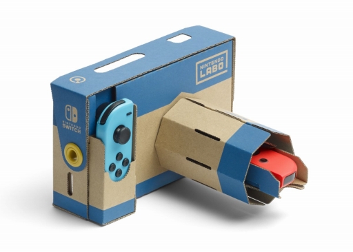 画像集 No.002のサムネイル画像 / VR空間でゲームやお絵かきが楽しめる「Nintendo Labo：VR Kit」を先行プレイ。遊びの可能性がさらに広がった，Toy-Conシリーズ第4弾