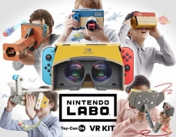 画像集 No.037のサムネイル画像 / VR空間でゲームやお絵かきが楽しめる「Nintendo Labo：VR Kit」を先行プレイ。遊びの可能性がさらに広がった，Toy-Conシリーズ第4弾