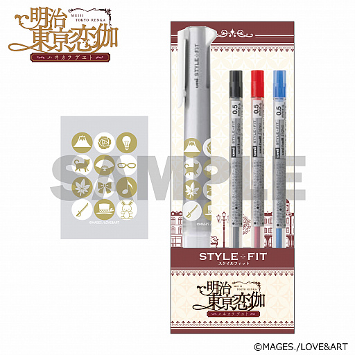 画像ギャラリー No.002のサムネイル画像 / 「明治東亰恋伽〜ハヰカラデヱト〜」のアクリルスタンドフィギュアとスタイルフィットが登場