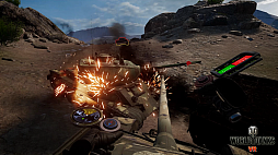 画像ギャラリー No.011のサムネイル画像 / VRアクティビティ「World of Tanks VR」が,日本で正式サービスを開始。VRカフェバーVREX全店舗にて,白熱のVR戦車戦が繰り広げられる!