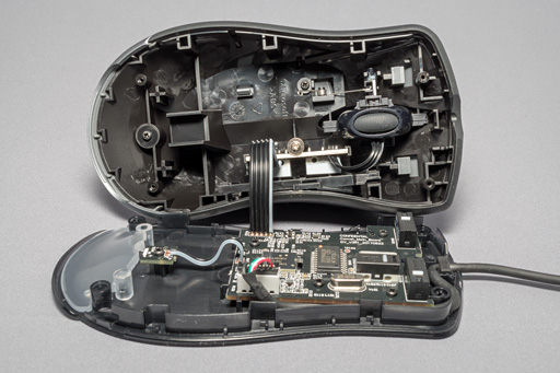 画像ギャラリー No.012のサムネイル画像 / Microsoft「Classic IntelliMouse」追試。メインボタンの入力遅延と内部構造をチェックしてみる