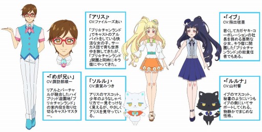 4月スタートのtvアニメ キラッとプリ チャン シーズン3の新キャラクターが公開