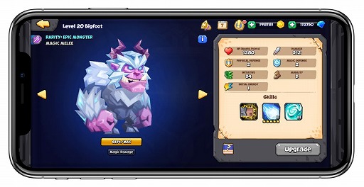 画像ギャラリー No.002のサムネイル画像 / 戦略的RPG「タクティカルモンスターズ」,iOS/Android向けに配信開始