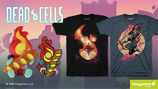 画像ギャラリー No.002のサムネイル画像 / 「Dead Cells」のパーカーやTシャツなどオフィシャルグッズがFangamer Japanから発売