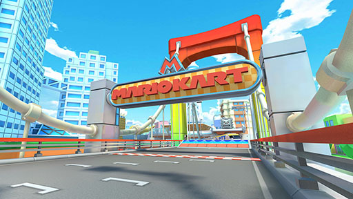 画像集#003のサムネイル/「マリオカート ツアー」でマリオVSピーチツアーがスタート。法被をまとったマリオとピーチや新たなグライダーが登場