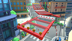 画像集#005のサムネイル/「マリオカート ツアー」でマリオVSピーチツアーがスタート。法被をまとったマリオとピーチや新たなグライダーが登場