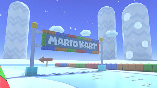 画像ギャラリー No.001のサムネイル画像 / 「マリオカート ツアー」でひんやりツアーが8月25日まで開催中。ペンギンマリオやコース“RMX バニラレイク1”などが登場