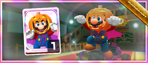 画像ギャラリー No.009のサムネイル画像 / 仮装したマリオとピーチが登場。「マリオカート ツアー」のイベント“ハロウィンツアー”が本日スタート