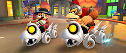 画像ギャラリー No.010のサムネイル画像 / 「マリオカート ツアー」,ナイトツアーが6月28日に開幕。新コース「ローマアバンティ」や「Wii ムーンリッジ&ハイウェイ」でレースに挑める