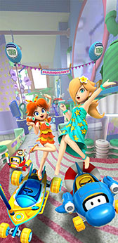 画像ギャラリー No.001のサムネイル画像 / 「マリオカート ツアー」,8月9日にスタートするバカンスツアーの情報が公開に。バスルームを舞台にしたシャボンロードでレースを楽しめる
