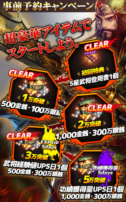 画像ギャラリー No.004のサムネイル画像 / 「三国志レボリューション」,事前登録者数3万人を突破。新たな報酬を追加