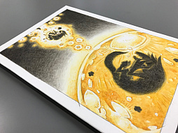 画像ギャラリー No.001のサムネイル画像 / 「嘘つき姫と盲目王子」が,9月6日から開催の「ARTs*LABo 月展2018」にゲスト展示。公式アートブックは本日発売