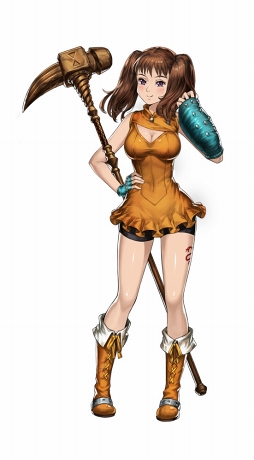 画像ギャラリー No.001のサムネイル画像 / 「ブラウンダスト」,TVアニメ「七つの大罪 戒めの復活」コラボがスタート