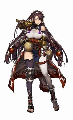 画像ギャラリー No.003のサムネイル画像 / 「ブラウンダスト」,敵の最後尾を攻撃する☆5攻撃型「ハンヤ」を含む新規傭兵3人を実装