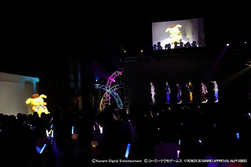 画像ギャラリー No.004のサムネイル画像 / ハローキティたちも応援に駆け付けた「3 Majesty × X.I.P. DREAM FESTIVAL2 in Sanrio Puroland」公演の模様をレポート