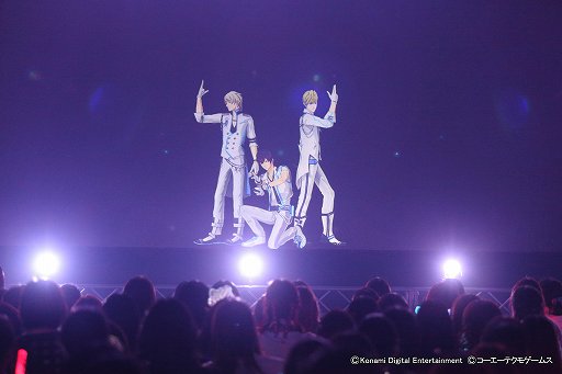 画像ギャラリー No.006のサムネイル画像 / ハローキティたちも応援に駆け付けた「3 Majesty × X.I.P. DREAM FESTIVAL2 in Sanrio Puroland」公演の模様をレポート