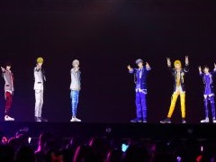 ハローキティたちも応援に駆け付けた「3 Majesty × X.I.P. DREAM FESTIVAL2 in Sanrio Puroland」公演の模様をレポート