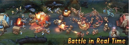 画像ギャラリー No.006のサムネイル画像 / スマホ向けRTS「バトル・ブーム」が配信開始。世界140の国や地域のプレイヤーとのリアルタイム対戦などが楽しめる