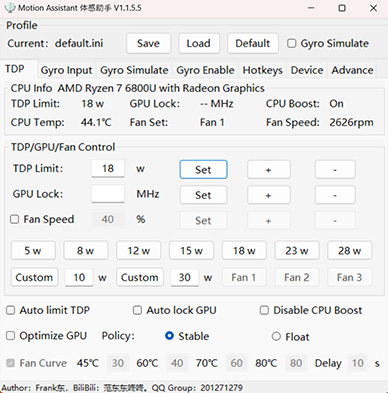 画像ギャラリー No.025のサムネイル画像 / まるでPSPな携帯型ゲームPC「GPD WIN 4」を試す。フルモデルチェンジで使い勝手が大きく向上