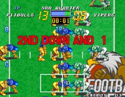 画像ギャラリー No.002のサムネイル画像 / 「アケアカNEOGEO フットボールフレンジー」が8月30日より配信開始